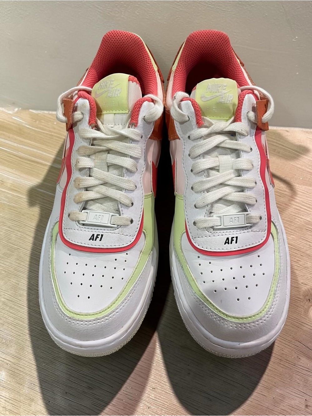 Nike Air Force 1 Shadow White Magic Ember Women’s Size 8